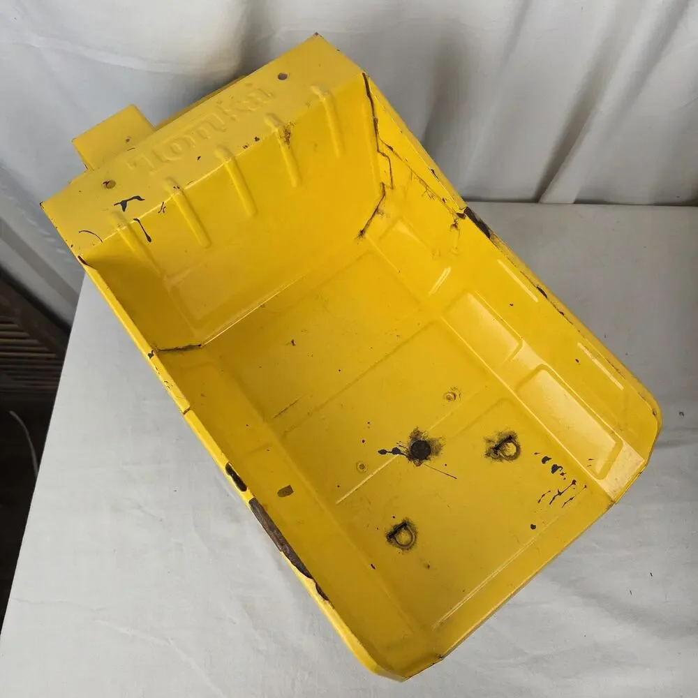 Vintage Big Tonka Dump Truck Turbo Diesel XMB-975 Toy Vehicle 1980s Yellow